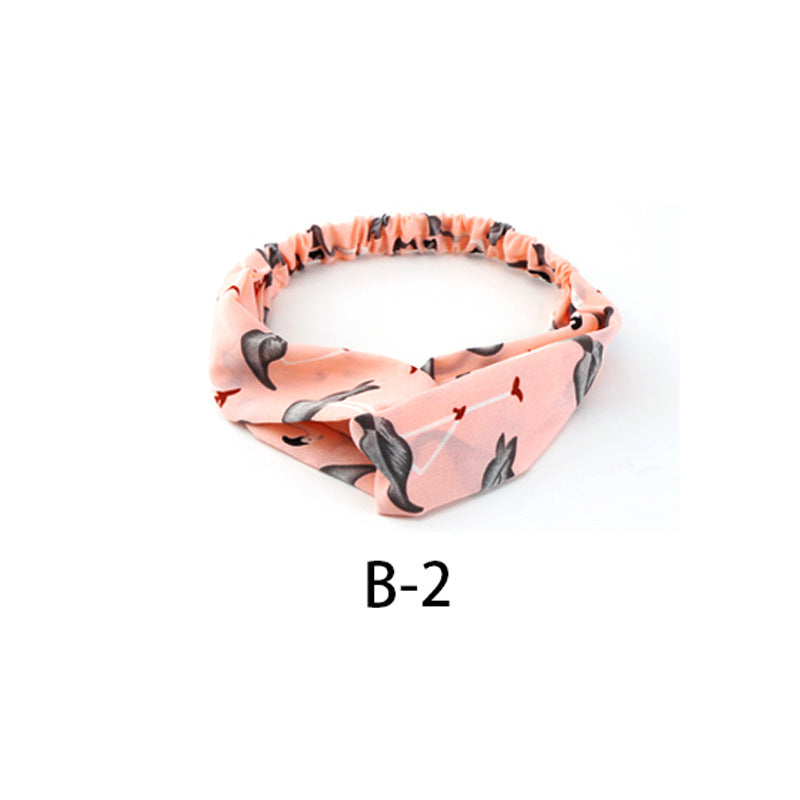 Wholesale Fabric Cross Hair Tie